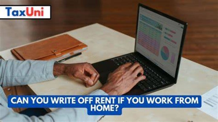Can a home business write off rent?