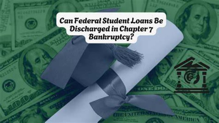 Can federal debt be discharged in Chapter 7?