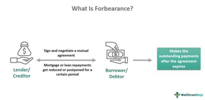 Does a forbearance affect your taxes?